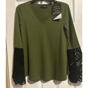 Attitudes by Renee Blouse Size XXS